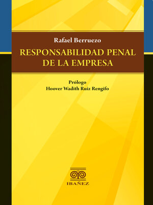 cover image of Responsabilidad penal de la empresa